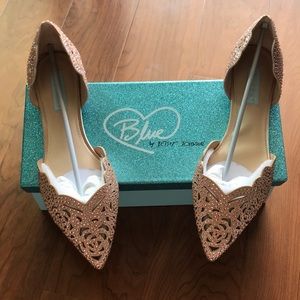 Blue by Betsey Johnson Lucy Embellished Flats